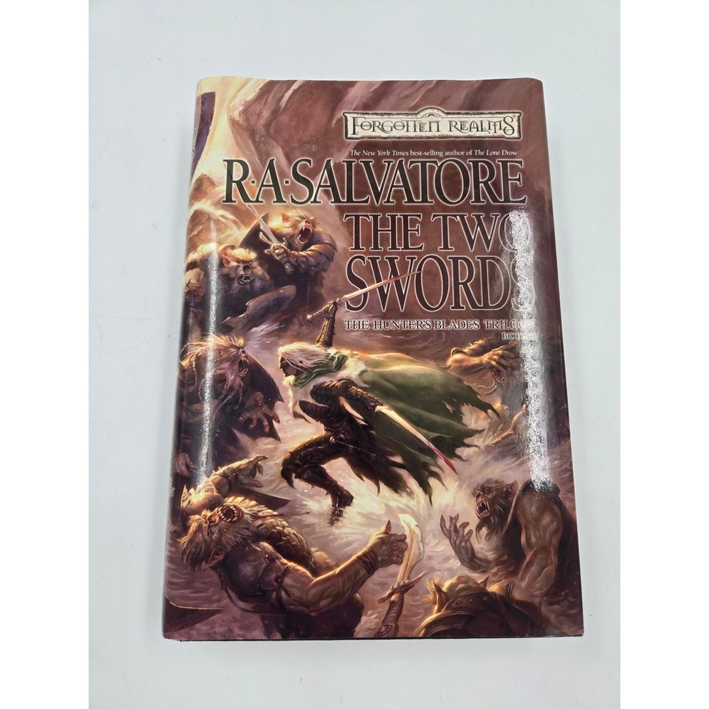 R A Salvatore The Two Swords Forgotten Realms The Hunters Blades Trilogy HC Hard